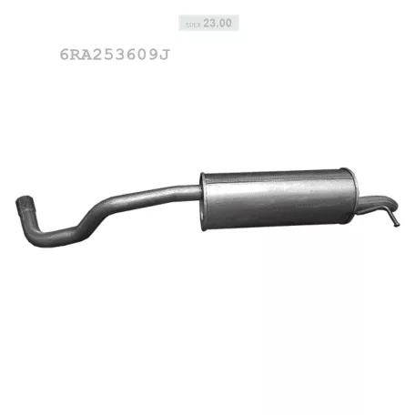 EDEX 23.00 - Kipufogó hátsó dob SEAT TOLEDO IV 1.2 (2012-2019)