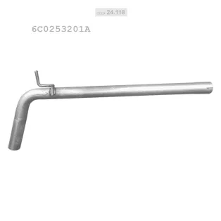   EDEX 24.118 - Kipufogó kipufogó cső SKODA FABIA III 1.4 D (2014-)