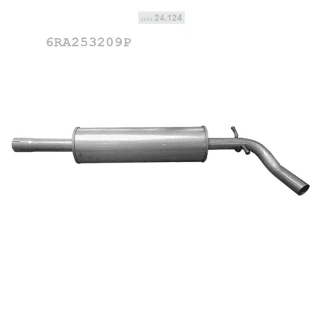 EDEX 24.124 - Kipufogó közép dob SEAT TOLEDO IV 1.0 (2017-2019)