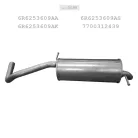 EDEX 24.99 - Kipufogó hátsó dob SEAT IBIZA 1.2, 1.4 (2010-2015)