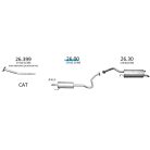 EDEX 26.00 - kipufogó közép dob