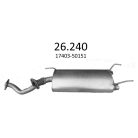 EDEX 26.240 - Toyota Land Cruiser 4.7 V8 kipufogó közép dob