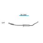 EDEX 26.264 - Toyota Corolla kipufogó közép dob