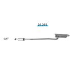 EDEX 26.265 - Toyota Carina E 1.6 kipufogó hátsó dob