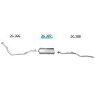 EDEX 26.387 - Toyota Land Cruiser kipufogó közép dob