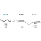 EDEX 30.270 - Seat Leon/Toledo / VW Golf IV első kipufogó cső