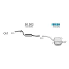 EDEX 30.59 - Kipufogó hátsó dob VW PASSAT 1.6 (1999-2000)