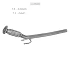 EDEX 30.620 - Kipufogó kipufogó cső VW CADDY III 2.0 D (2004-2010)