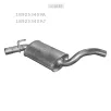   EDEX 30.93 - Kipufogó közép dob VW GOLF III 1.8, 1.9 D (1993-1999)