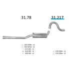 EDEX 31.217 - Volvo kipufogó cső