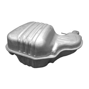 EDEX 31.257 Volvo V70 II / XC70 kipufogó hátsó dob 