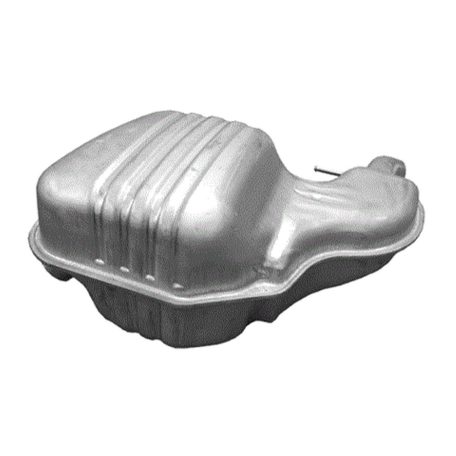 EDEX 31.257 Volvo V70 II / XC70 kipufogó hátsó dob 