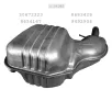   EDEX 31.263 - Kipufogó hátsó dob VOLVO S60 2.0, 2.3, 2.4, 2.4 D, 2.5 (2000-2010)