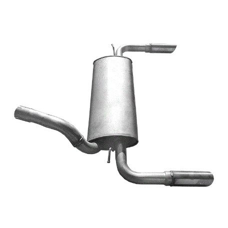 EDEX 31.274 - Volvo C70 2.5 kipufogó hátsó dob