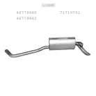 Edex 32.95 kipufogó hátsó dob – Lancia Y 00-03  1,2i.e.16V