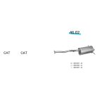 EDEX 46.02 Subaru Legacy kipufogó hátsó dob