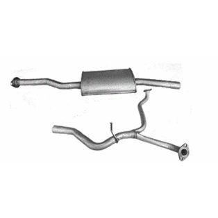 EDEX 46.17 Subaru Legacy/Outback kipufogó közép dob