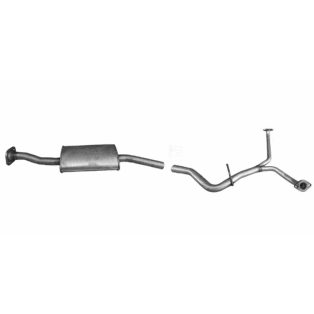   EDEX 46.18 Subaru Forester/Legacy/Outback kipufogó közép dob