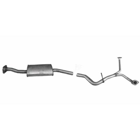 EDEX 46.18 Subaru Forester/Legacy/Outback kipufogó közép dob