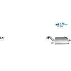EDEX 47.162 - KIA Carens IV 2.0 kipufogó hátsó dob