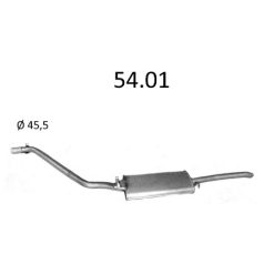 EDEX 54.01 - Chery Amulet kipufogó hátsó dob