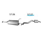 EDEX 57.07 Ssangyong Kyron kipufogó hátsó dob