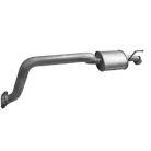 EDEX 57.08 Ssangyong Rexton kipufogó hátsó dob