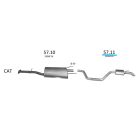 EDEX 57.11 kipufogó hátsó dob - Ssangyong Rodius