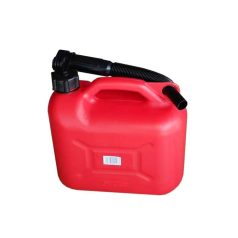 Üzemanyag kanna, műanyag, 5l, piros