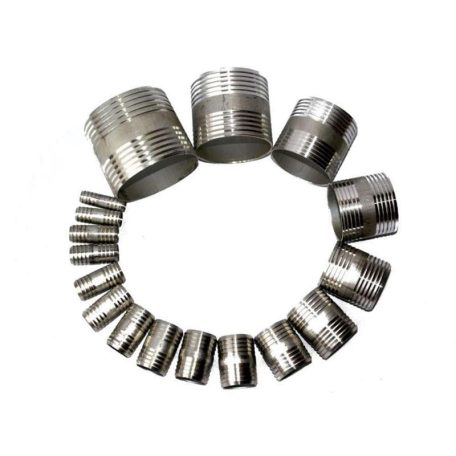 Víz- és üzemanyag csőtoldó, alu, Ø10mm