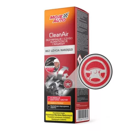 Moje Auto CleanAir, New car, autóklíma tisztító, 150ml
