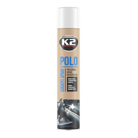 K2, friss illatú műszerfalápoló spray, 750ml, POLO