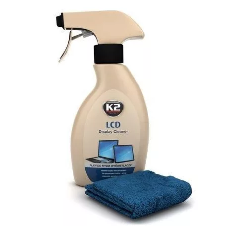 K2 képernyő, kijelző tisztító spray, 250ml, LCD