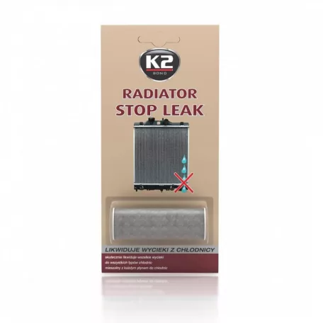 K2 hűtőtömítő por, 18,5g, RADIATOR STOP LEAK