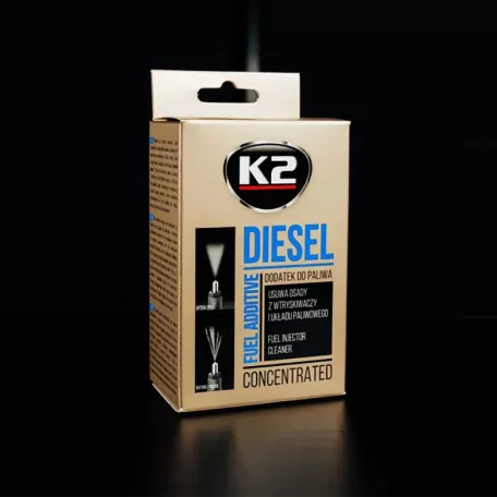K2 gázolaj befecskendező tisztító, 50ml, DIESEL