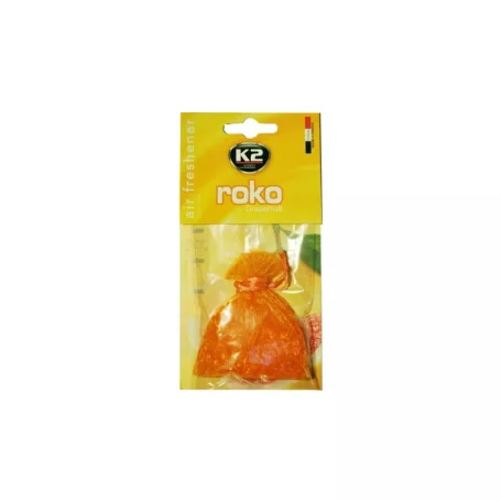 K2AUTO Happy grapefruit illatú légfrissítő csomag, 25g, roko Grapefruit