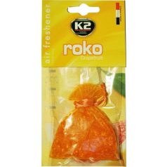   K2 grapefruit illatú légfrissítő csomag, 20g, roko Grapefruit