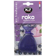   K2 áfonya illatú légfrissítő csomag, 20g, roko Blueberry cream