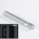 Grayston SS24 nagyszilárdságú kerékcsavar – M12x1.25, 80 mm, horganyzott