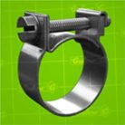 Gufero MINI 9 W1 Tömlőbilincs – Horganyzott acél Ø10-12/9 mm