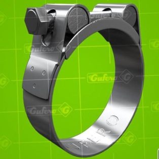 Gufero SGB W1 csavaros tömlőbilincs Ø149-161/25 mm