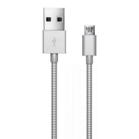 Micro USB kábel, fehér, 1 m