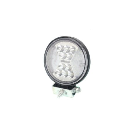 Kerek munkalámpa, 24 LED, 10-30V, 112x112x38mm