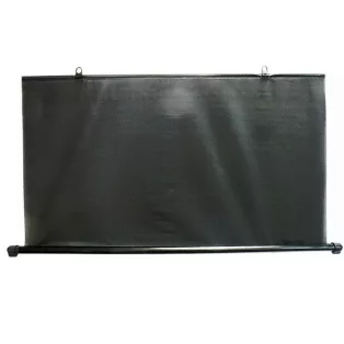 Napvédő roló, hátsó, 110cm, fekete