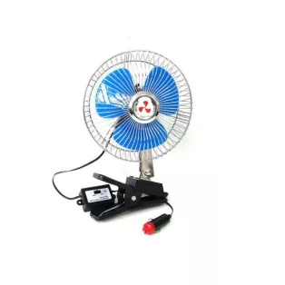 Autós ventilátor, 12V, 6"
