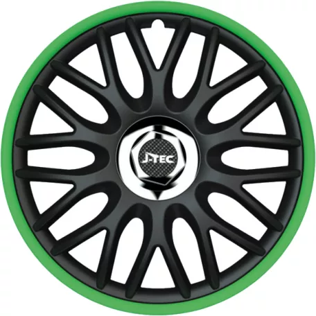 16" DÍSZTÁRCSA ORDEN R FEKETE-ZÖLD, 4db