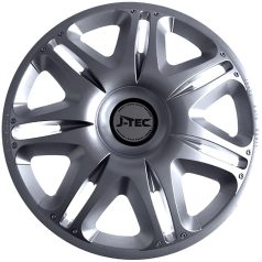 13" DÍSZTÁRCSA NASCAR ST EZÜST, 4db