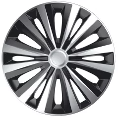 16" DÍSZTÁRCSA Multi Silver-Black 4db-os garnitúra