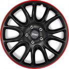 16" DÍSZTÁRCSA HERO GTR FEKETE-PIROS, 4db