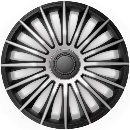 16" DÍSZTÁRCSA Austin Silver-Black 4db-os garnitúra